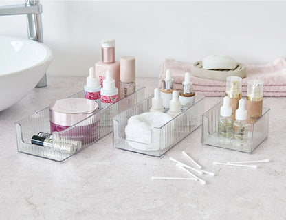Utensilien-Organizer-Set, 3-Tlg., Kunststoff