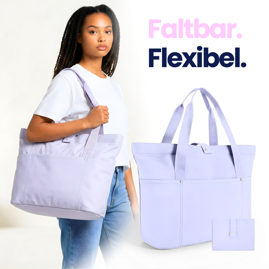 Faltbare Allround-Tragetasche – 20 L Stauraum, ultraleicht & wasserabweisend