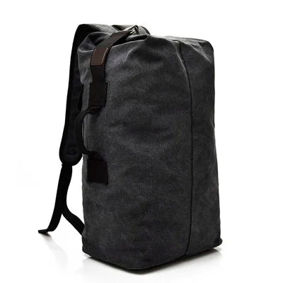 DIDA BEAR Canvas Reiserucksack Herren – Vintage Bergsteiger-Rucksack & Schultertasche