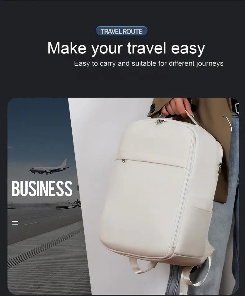 „Neuer Business‑Rucksack – passend für 14"/15"‑Laptops, ideal für Kurzreisen. Farbvoll, kabinentauglich. Unisex, stylisch & praktisch.“