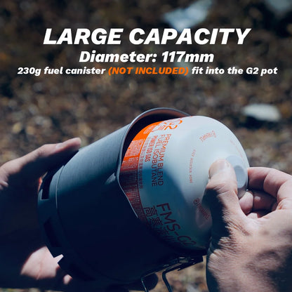 🔥 Fire‑Maple G2 Petrel Ultralight Pot – 750 ml Hochleistungs‑Outdoor‑Kochtopf