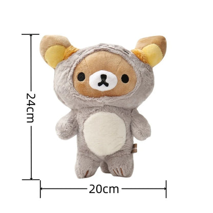 Rilakkuma Plüschtier – Kawaii Bär Kuscheltier 24–42 cm | Geschenk für Kinder & Fans