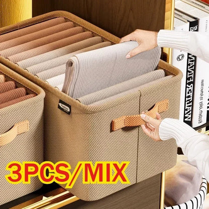 Kleidungsorganizer für Schubladen – Hosen, Pullover & Jeans Aufbewahrungsbox