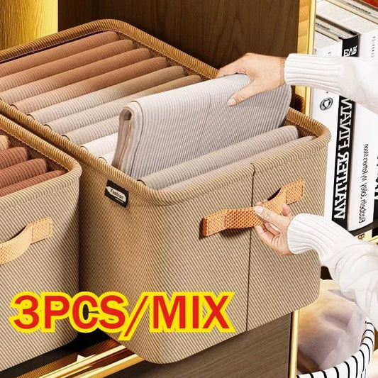 Kleidungsorganizer für Schubladen – Hosen, Pullover & Jeans Aufbewahrungsbox