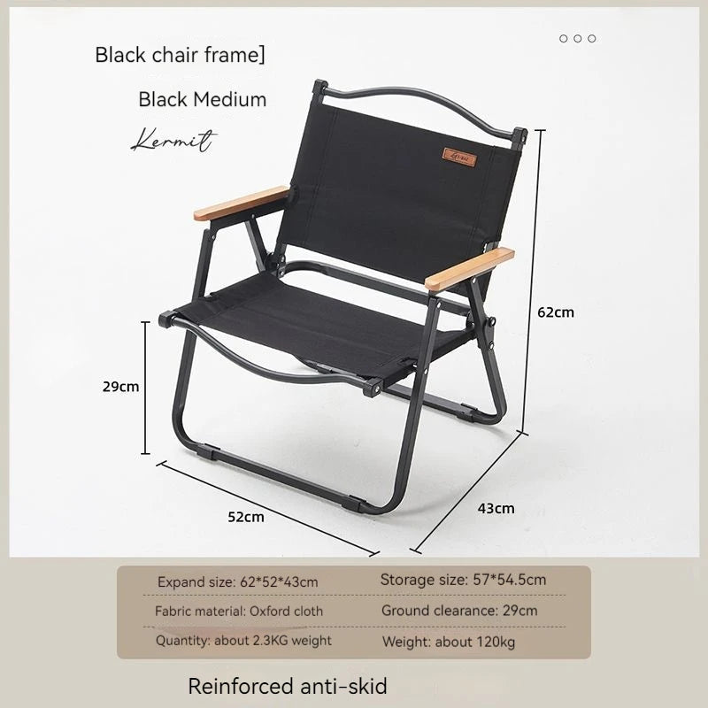 GIANXI Outdoor-Klappstuhl – Aluminium, faltbar, bis 100 kg | Camping, Strand, Angeln, Picknick