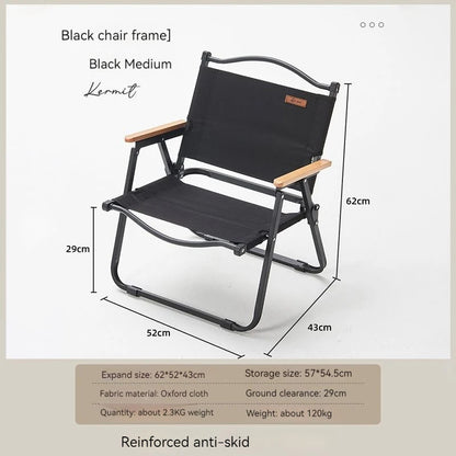 GIANXI Outdoor-Klappstuhl – Aluminium, faltbar, bis 100 kg | Camping, Strand, Angeln, Picknick