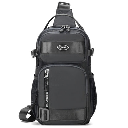 „Rucksack zum Fahren für Herren, Brusttasche für Herren, lässige einseitige Umhängetasche für Herren, leichte und großräumige Crossbody‑Tasche.“