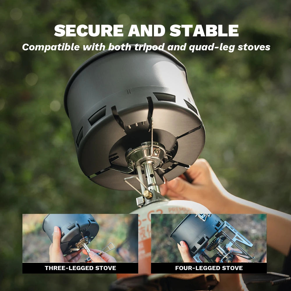 Fire-Maple Petrel Ultraleichter Camping-Topf – 800ml Aluminium für Hiking & Backpacking