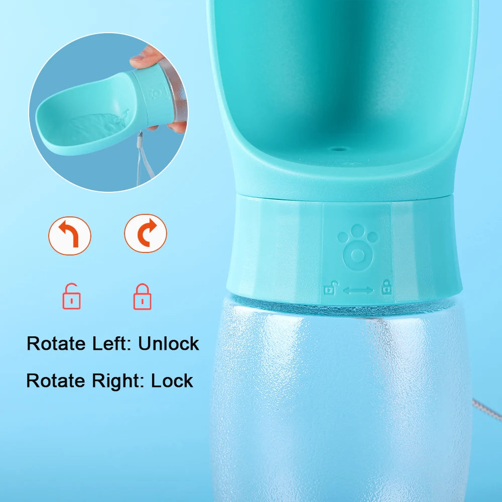 300 ml / 500 ml Große Hunde‑Wasserflasche Tragbare Trinkschale Für Kleine Hunde Katzen Reisen Wandern Welpen Haustier‑Wasserspender Becher Labrador