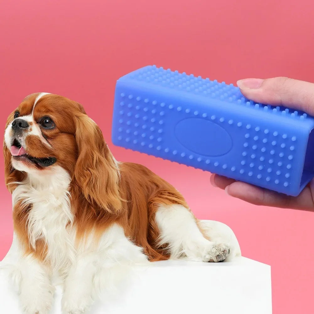 Silikon‑Hohlgummi‑Bürste zur Hundehaarentfernung – Für Auto, Möbel, Teppiche & Kleidung | Haustierbedarf – Hundehaar‑Entferner