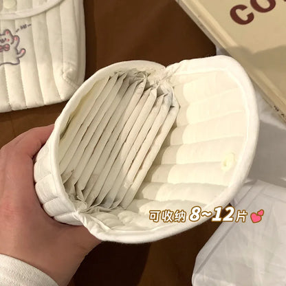 Süße Damenbinden-Aufbewahrungstasche – Portabler Mini-Beutel für Tampons & Binden