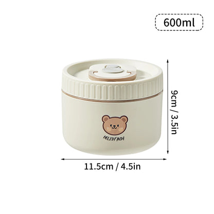 Isolierte Lunchbox aus Edelstahl – Auslaufsichere Bento Box für Unterwegs