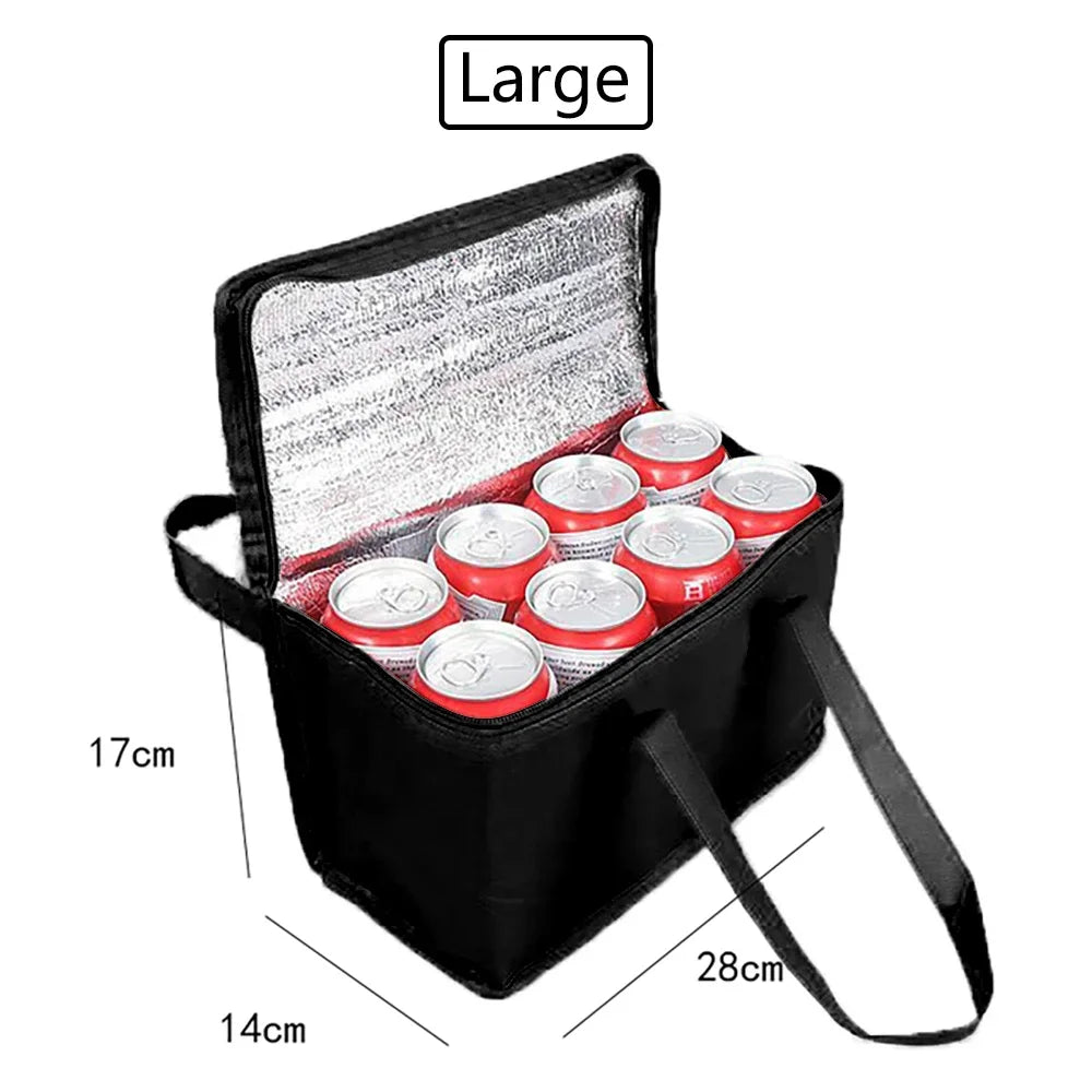 Isolierte Kühltasche faltbar – Lunch, Picknick & Camping
