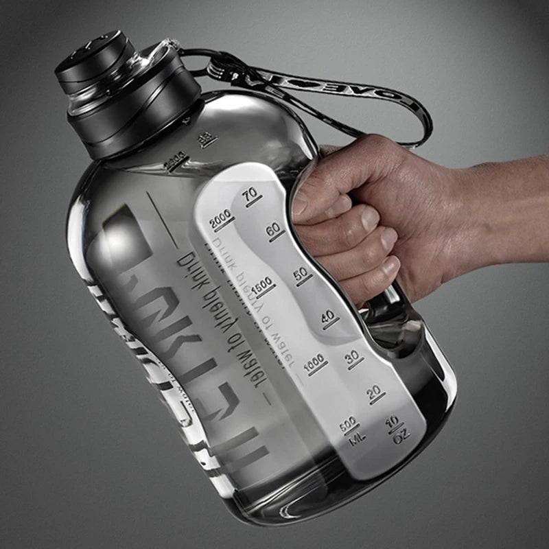 2,7/1,7‑Liter isolierte Wasserflaschen mit Strohhalm – für Fitnessstudio, Reisen, Wandern, Camping – Warmwasserflasche für Männer und Frauen, auslaufsicher, Fitness‑Trinkflasche