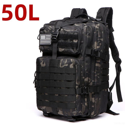 „25L/50L Robuster Nylon‑Rucksack – wasserdichter taktischer Sport‑, Trekking‑, Angel‑, Jagd‑, Camping‑ und Wander‑Outdoor‑Rucksack“