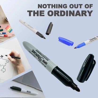 Kreativer Sicht‑Geheimmarker‑Stift Mini‑Versteck‑Safe, Ablage zur Tarnung für Zuhause, Büro und Reisen – zum Verstecken von Halsketten, Geld und kleinen Wertsachen