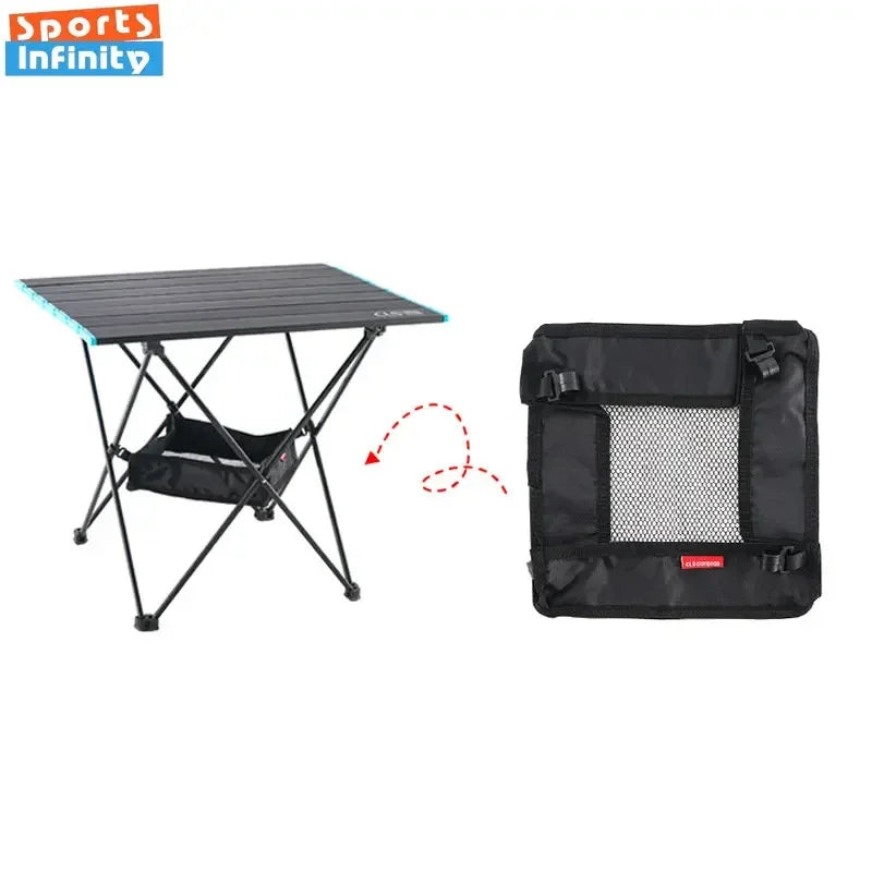 Camping Tisch Hängenetz – Aufbewahrungsnetz für Klapptische M/L/XL