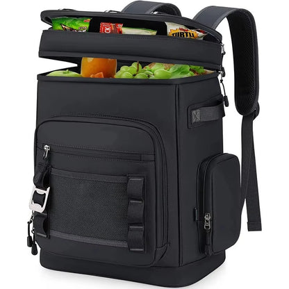 30L Wasserdichter Isolierter Cooler Rucksack – Für Camping, Strand, Angeln & Reisen