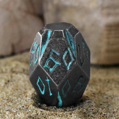 „Metall-Würfelset (7 Stück), Spielwürfel für Dungeons and Dragons, Rollenspiel‑Würfel, DND‑Würfel für Brettspiele und RPGs“