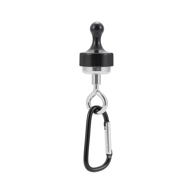 Magnetischer Campinghaken mit starker Haftkraft | Abnehmbarer Multifunktions-Karabiner | Für Zelte, Markisen & Outdoor-Ausrüstung