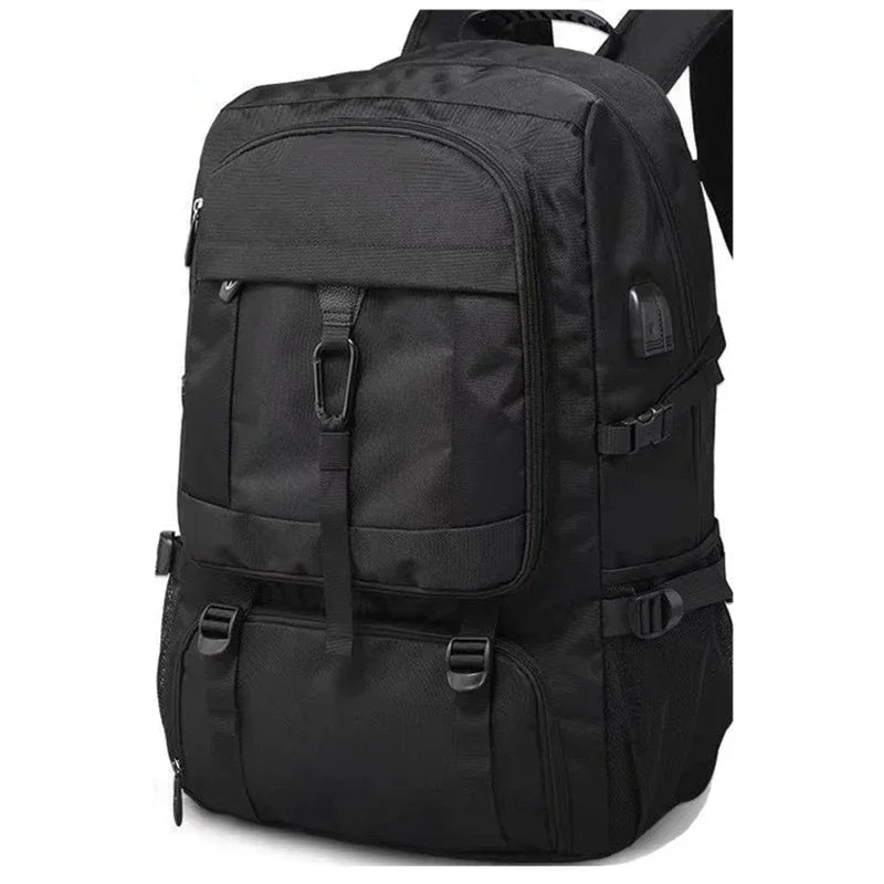 50L 80L Großer Reise‑Rucksack für Herren, mit separatem Schuhfach, Business‑Tasche, Outdoor‑Sport‑Rucksack, wasserdicht, schwarzer Herren‑Aufbewahrungsrucksack“