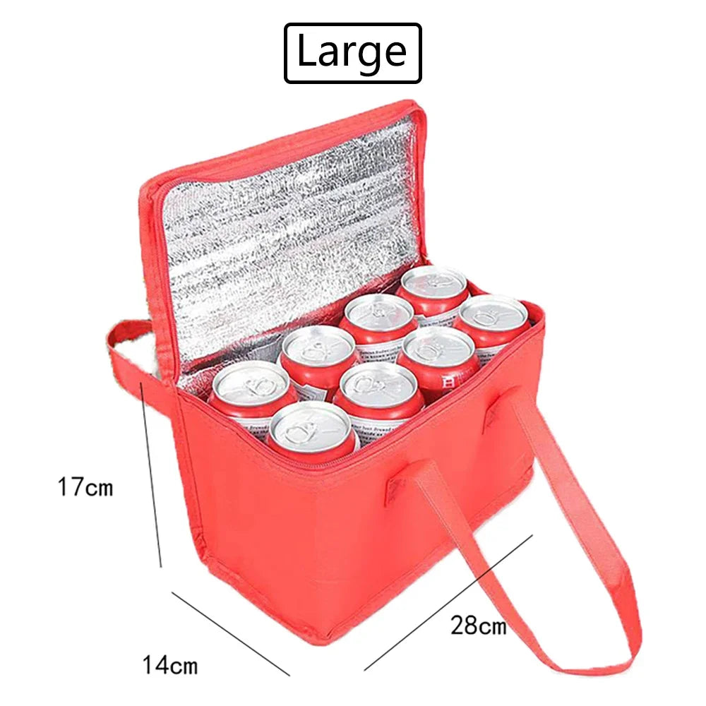 Isolierte Kühltasche faltbar – Lunch, Picknick & Camping