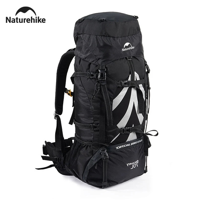 70L Trekking-Rucksack – Ergonomisch, Wasserdicht mit Regenhülle | Camping & Wandern