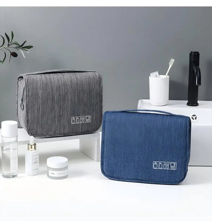 Homefish Wandmontierte Reise‑Kulturtasche für persönliche Hygiene, Kosmetik‑ und Badezimmer‑Zubehörsets