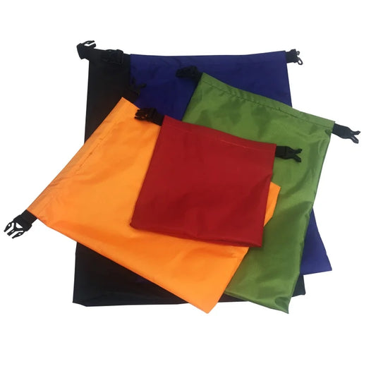 5er-Set Wasserdichte Dry Bags – Outdoor Packsäcke für Camping, Kajak, Wandern & Strand