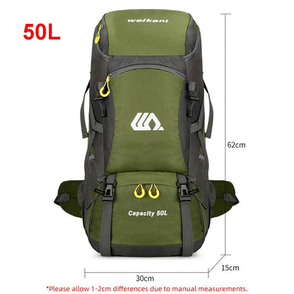 50L Wanderrucksack – Wasserdichter Trekking-Rucksack für Herren & Damen