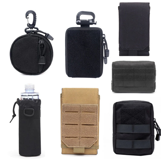 Taktische Taschen Molle‑Beutel Hüfttasche Herren Handy‑Tasche Gürtel‑Fanny‑Pack EDC‑Pack Outdoor‑Camping‑ und Jagdzubehör