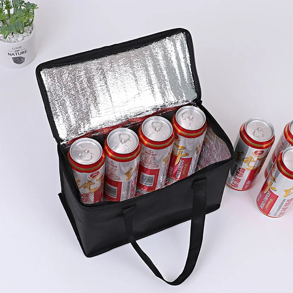 Isolierte Kühltasche faltbar – Lunch, Picknick & Camping