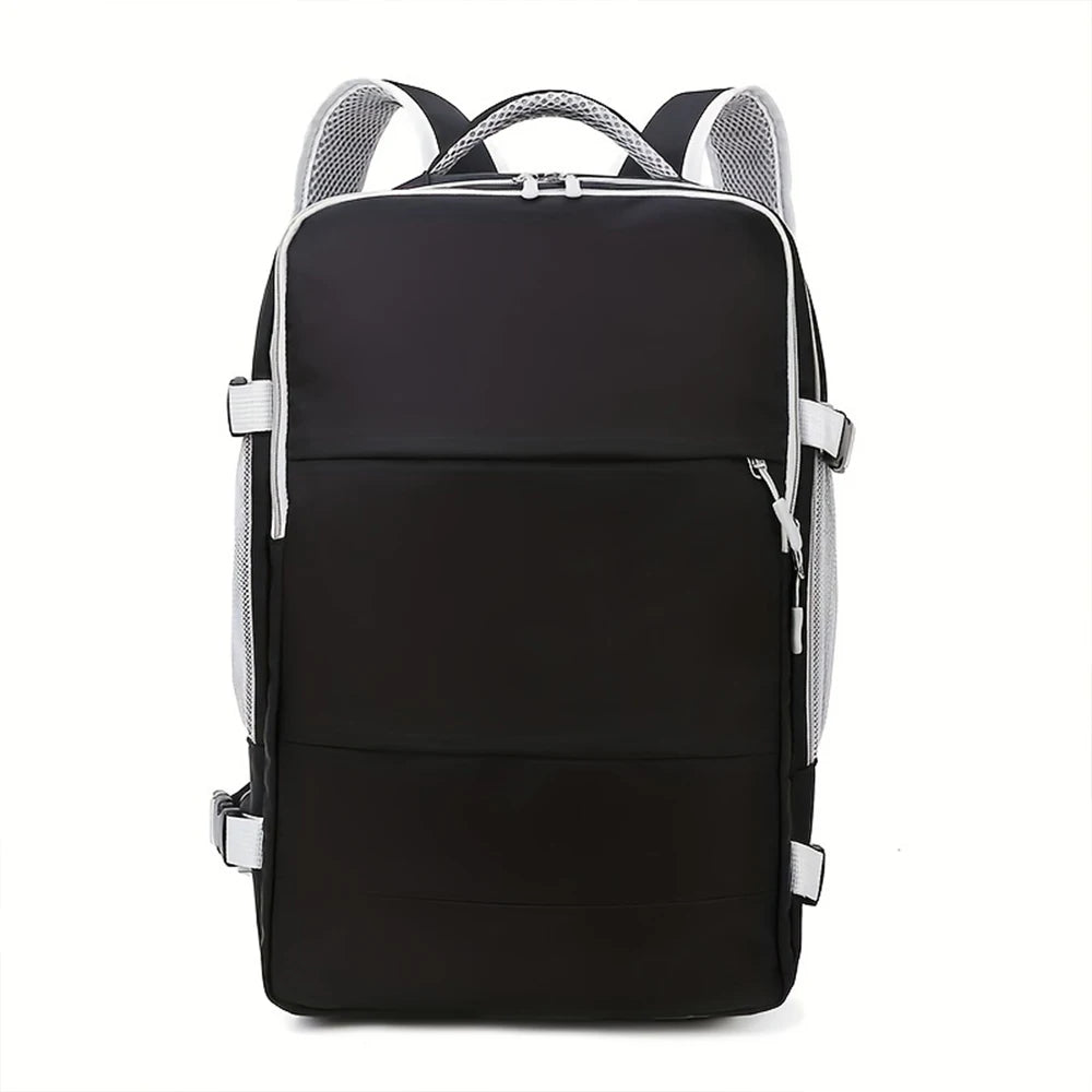 Großzügiger, modischer Reise‑Rucksack mit verstellbarer Kofferfunktion – Reisetasche, Aufbewahrungstasche, multifunktionale Freizeittasche