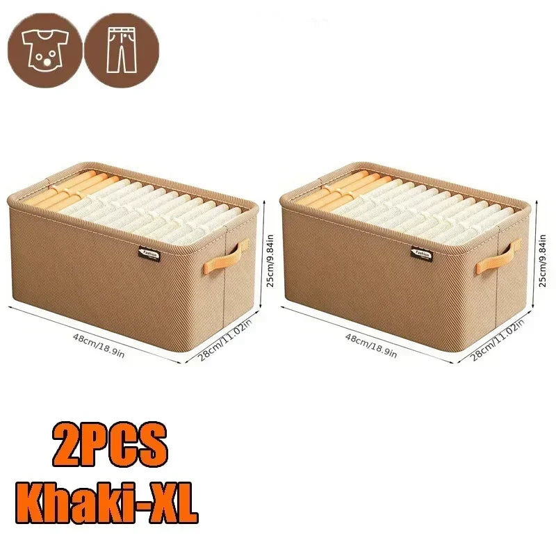 Kleidungsorganizer für Schubladen – Hosen, Pullover & Jeans Aufbewahrungsbox