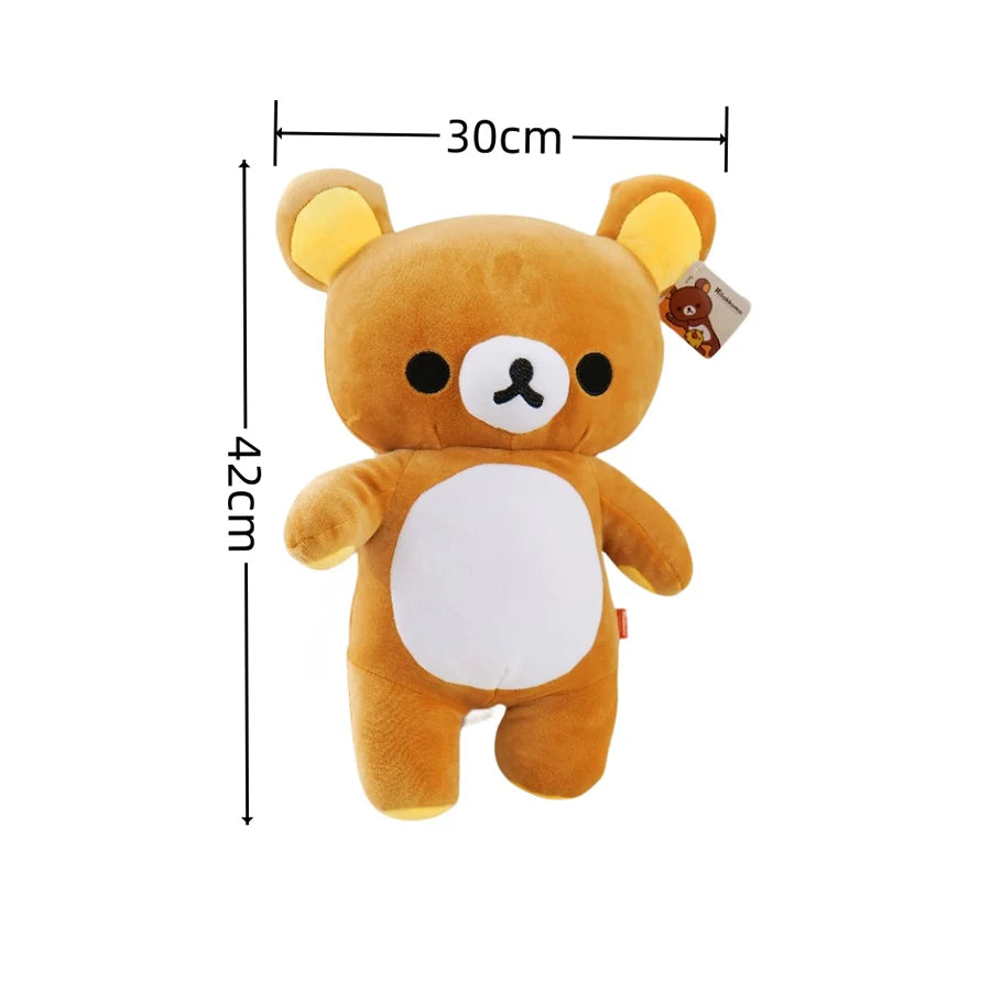 Rilakkuma Plüschtier – Kawaii Bär Kuscheltier 24–42 cm | Geschenk für Kinder & Fans