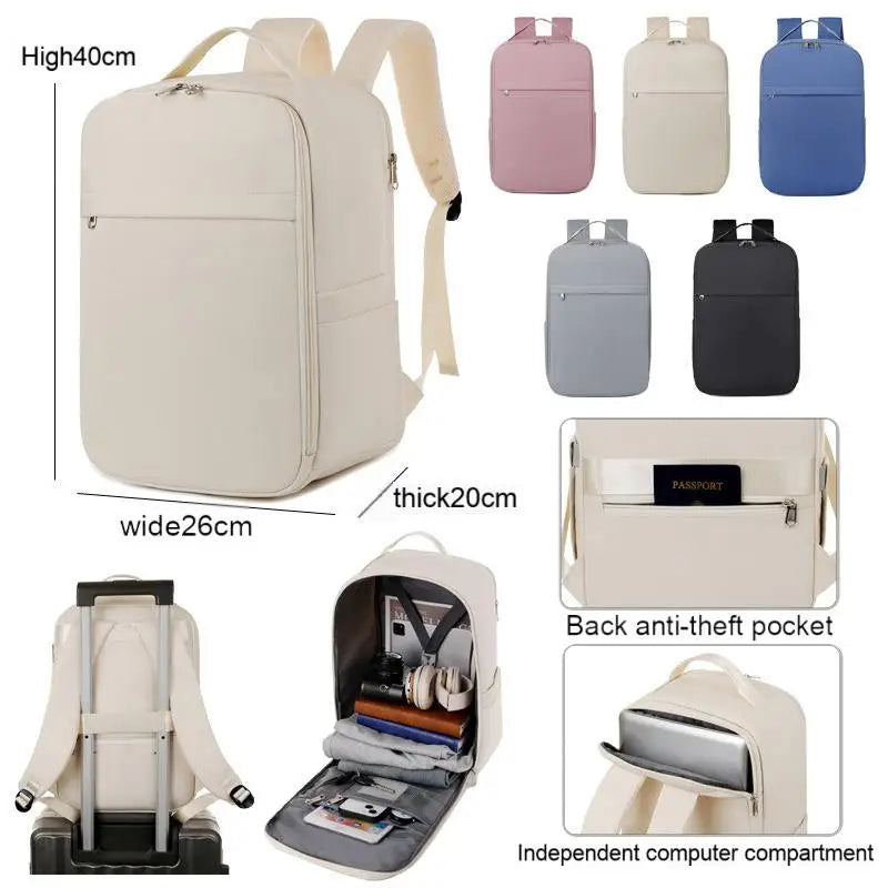 „Neuer Business‑Rucksack – passend für 14"/15"‑Laptops, ideal für Kurzreisen. Farbvoll, kabinentauglich. Unisex, stylisch & praktisch.“