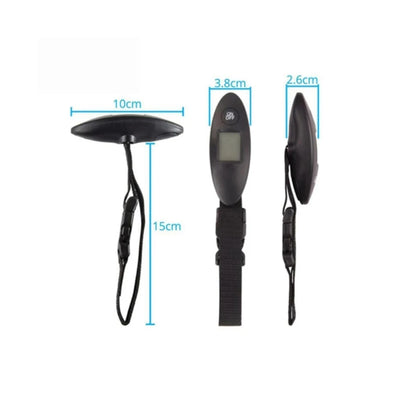 Digitale Gepäckwaage bis 40 kg – LCD, kompakt & präzise