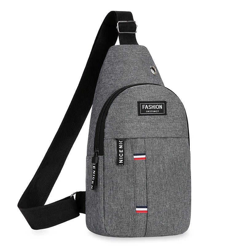 Brusttasche Herren – Crossbody Umhängetasche, Outdoor & Freizeit