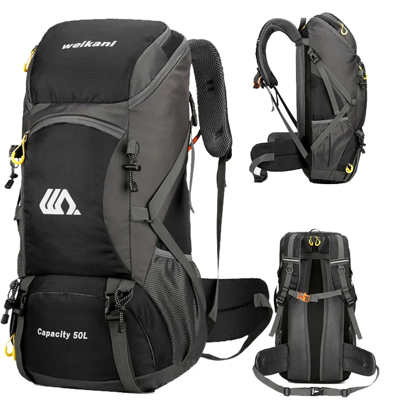 50L Wanderrucksack – Wasserdichter Trekking-Rucksack für Herren & Damen