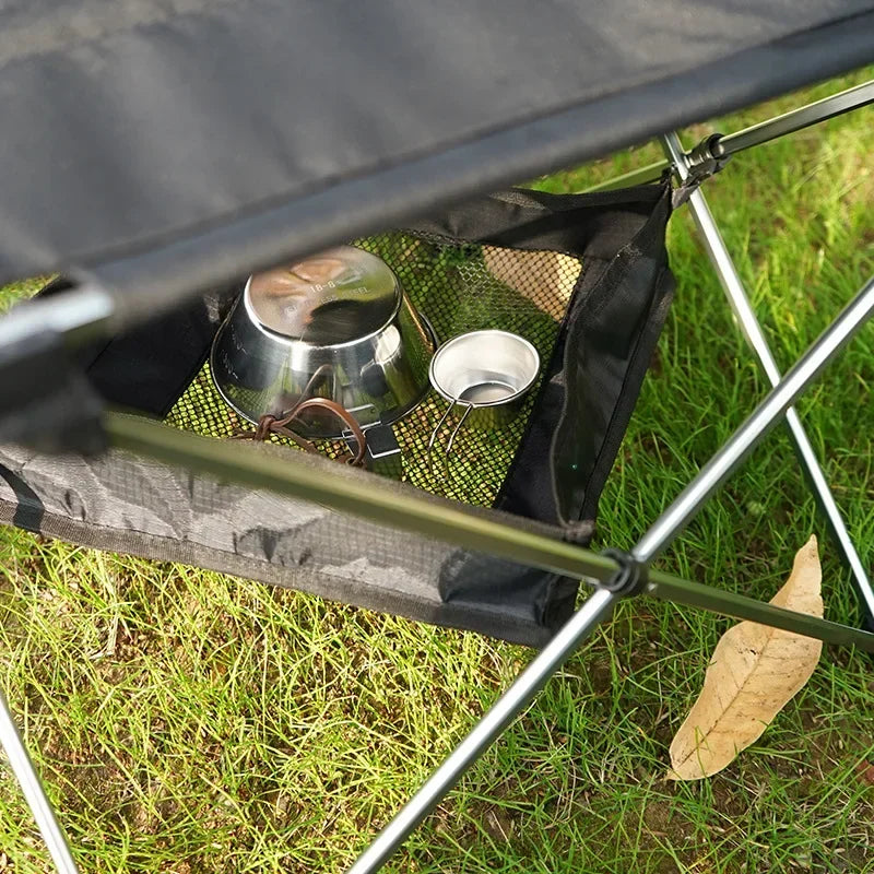 Camping Tisch Hängenetz – Aufbewahrungsnetz für Klapptische M/L/XL