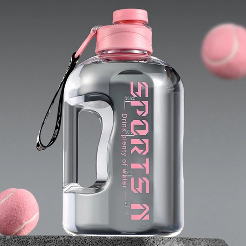 2,7/1,7‑Liter isolierte Wasserflaschen mit Strohhalm – für Fitnessstudio, Reisen, Wandern, Camping – Warmwasserflasche für Männer und Frauen, auslaufsicher, Fitness‑Trinkflasche