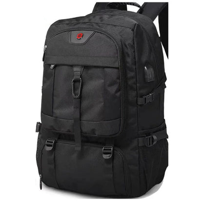 50L 80L Großer Reise‑Rucksack für Herren, mit separatem Schuhfach, Business‑Tasche, Outdoor‑Sport‑Rucksack, wasserdicht, schwarzer Herren‑Aufbewahrungsrucksack“