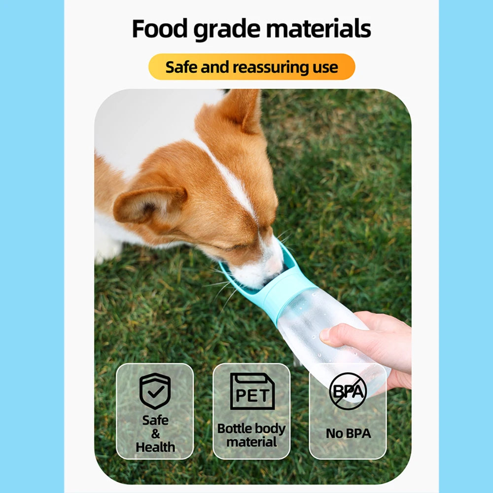 300 ml / 500 ml Große Hunde‑Wasserflasche Tragbare Trinkschale Für Kleine Hunde Katzen Reisen Wandern Welpen Haustier‑Wasserspender Becher Labrador
