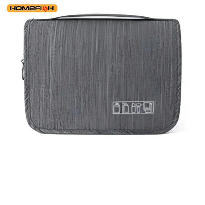 Homefish Wandmontierte Reise‑Kulturtasche für persönliche Hygiene, Kosmetik‑ und Badezimmer‑Zubehörsets