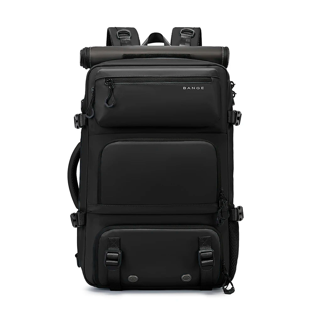 BANGE 30L Diebstahlsicherer, wasserdichter Wander‑ und Campingrucksack – Abnehmbarer Trekking‑Bag – Großes Fassungsvermögen – Outdoor‑Sport‑ und Reiserucksack