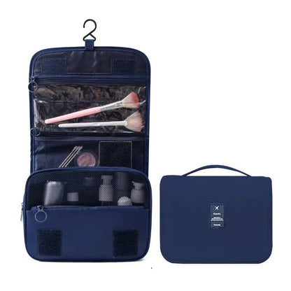 Reise‑Multifunktionstasche für Make‑up – Hängende, waschbare Kulturtasche mit großer Kapazität, Trocken‑/Nass‑Trennung und tragbarem Handgriff‑Design