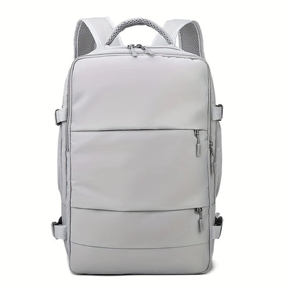Großzügiger, modischer Reise‑Rucksack mit verstellbarer Kofferfunktion – Reisetasche, Aufbewahrungstasche, multifunktionale Freizeittasche