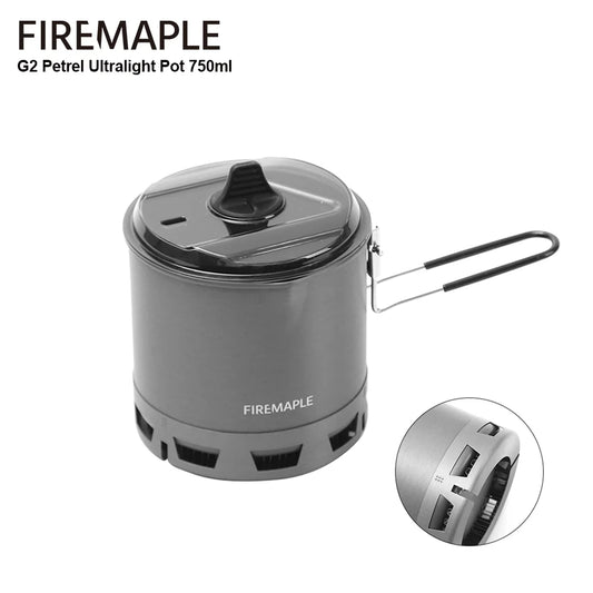 Fire-Maple G2 Petrel Ultralight Pot 750 ml – Outdoor-Kochtopf mit Heat Exchanger