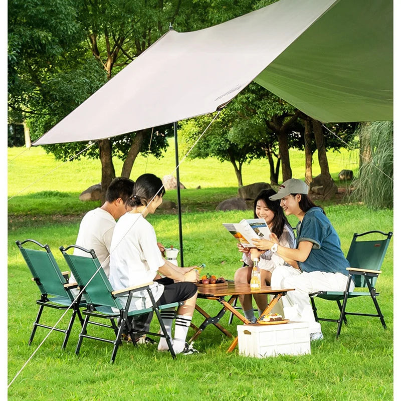 GIANXI Outdoor-Klappstuhl – Aluminium, faltbar, bis 100 kg | Camping, Strand, Angeln, Picknick