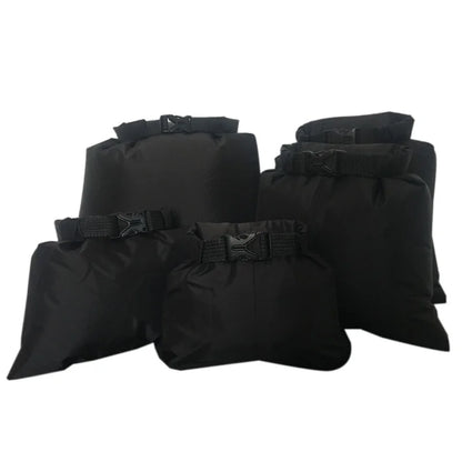 5er-Set Wasserdichte Dry Bags – Outdoor Packsäcke für Camping, Kajak, Wandern & Strand